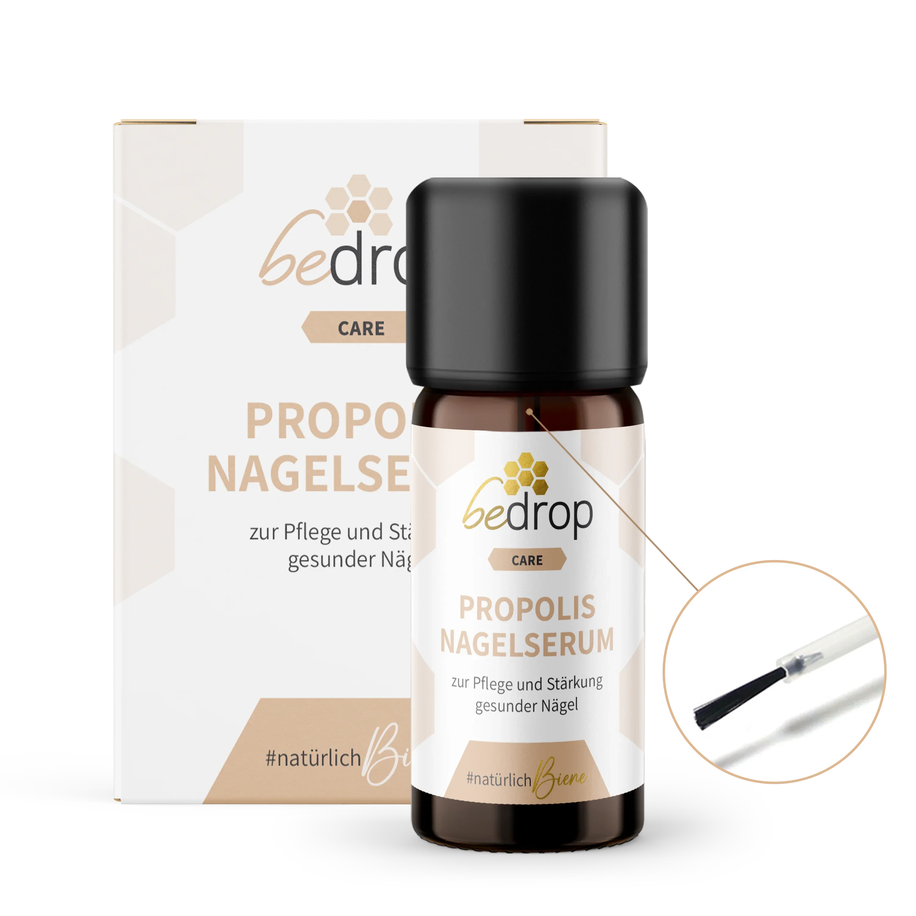 Propolis Nagelserum - Nagelpflege mit hochdosiertem Propolis & 4 ätherischen Ölen - 10ml