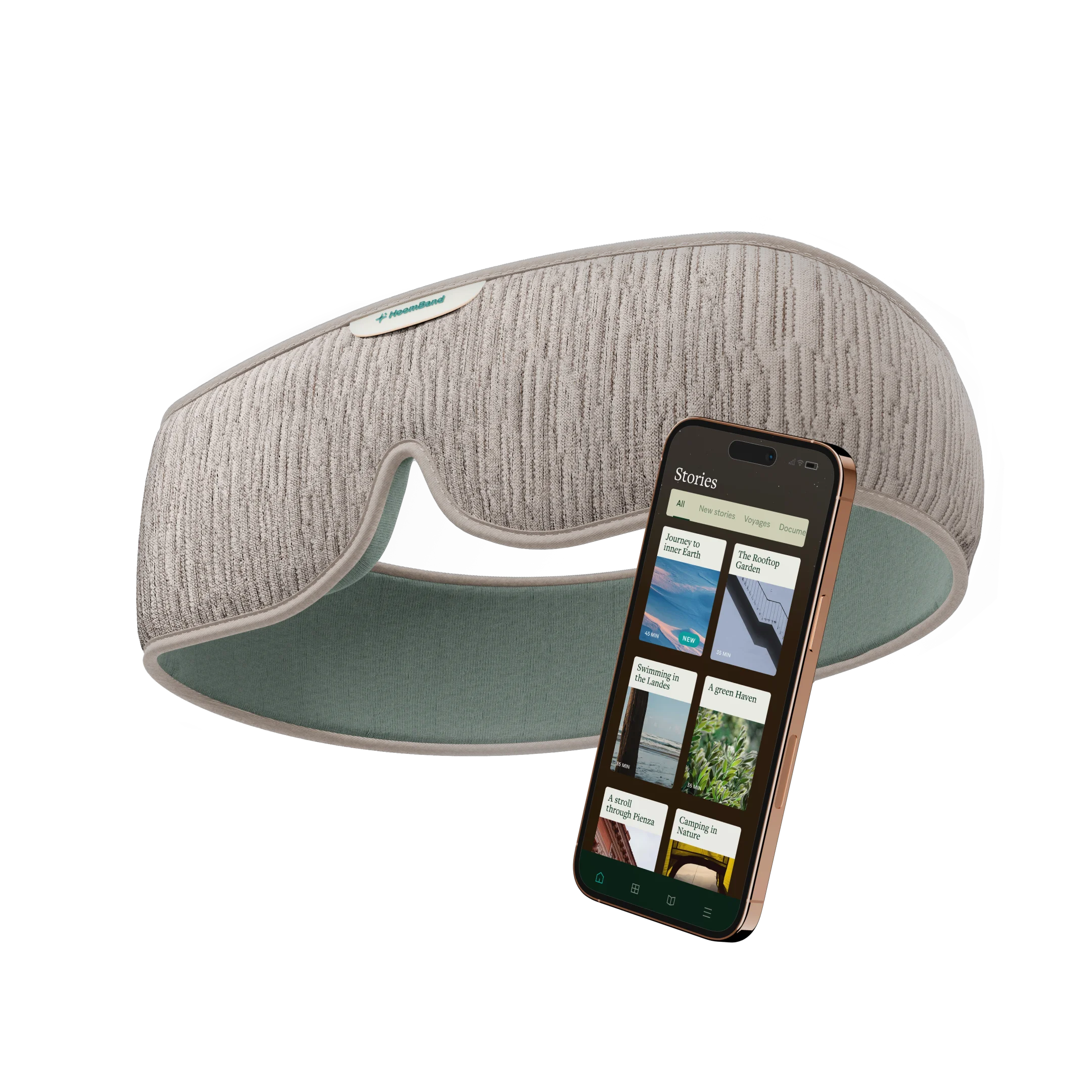 HoomBand Ultimate | Masque audio Sommeil Bluetooth + accès application Livlab