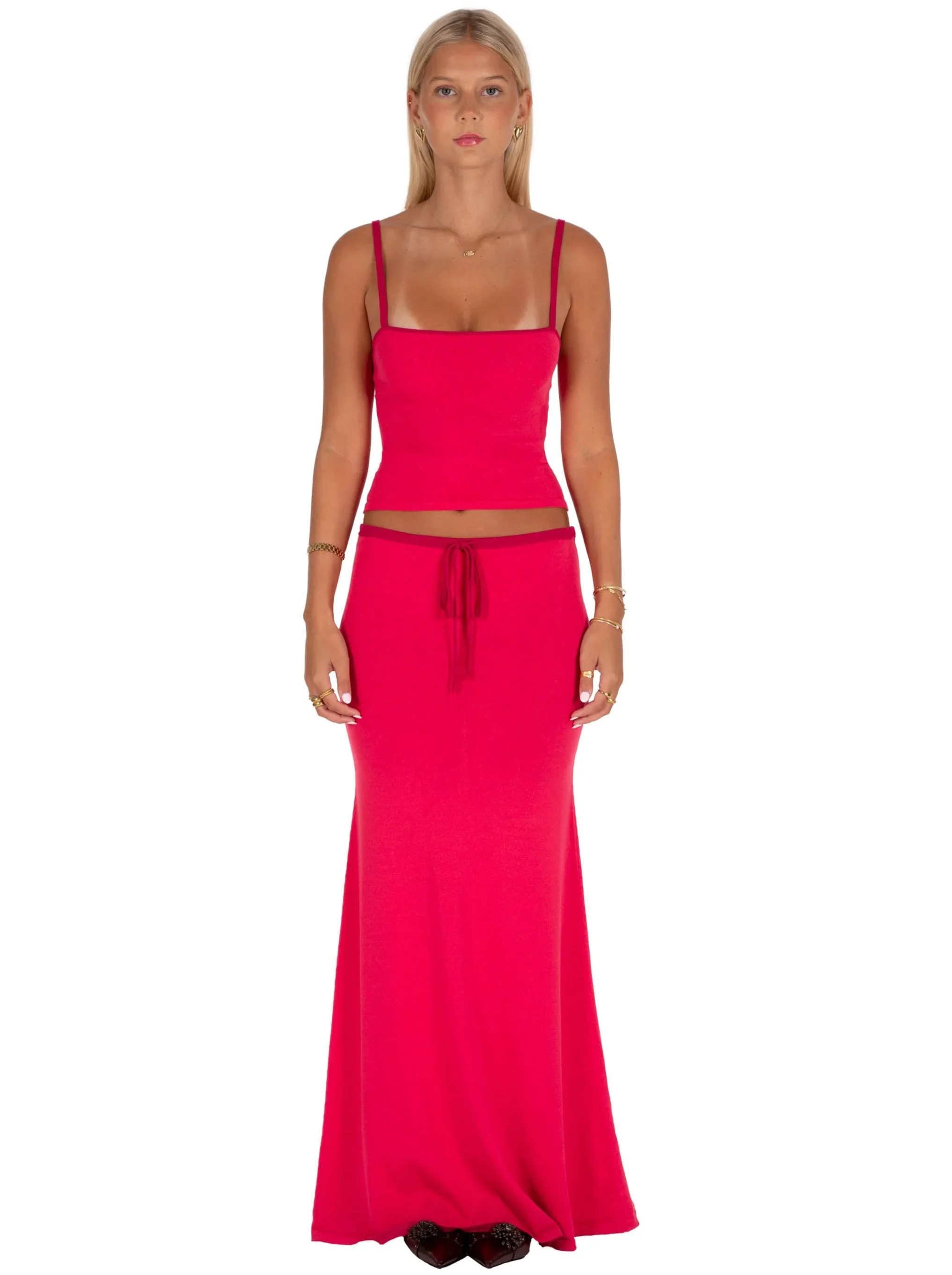 Lilly Maxi Skirt | Cherry