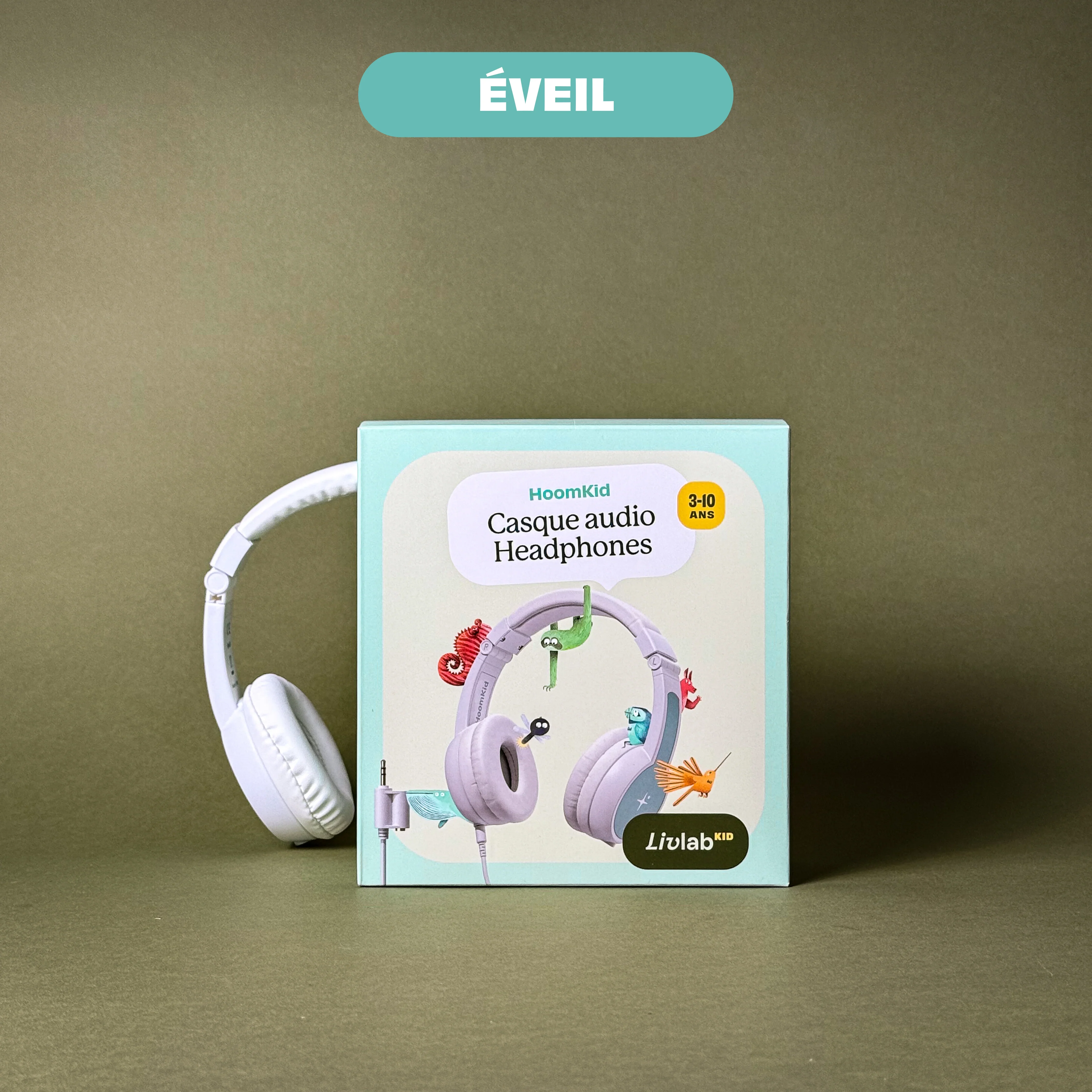 Casque HoomKid | Ultra résistant, Pliable et Ajustable