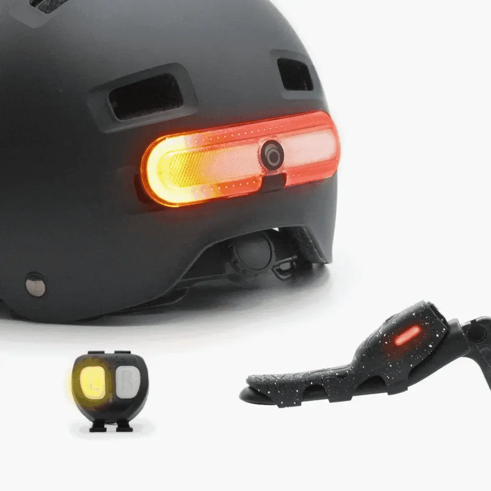 Overade TURN -  Éclairage AR Vélo/Casque – Clignotants – Détecteur Feu Stop