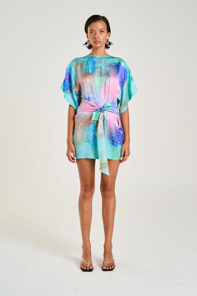 TIE FRONT DRESS - H20