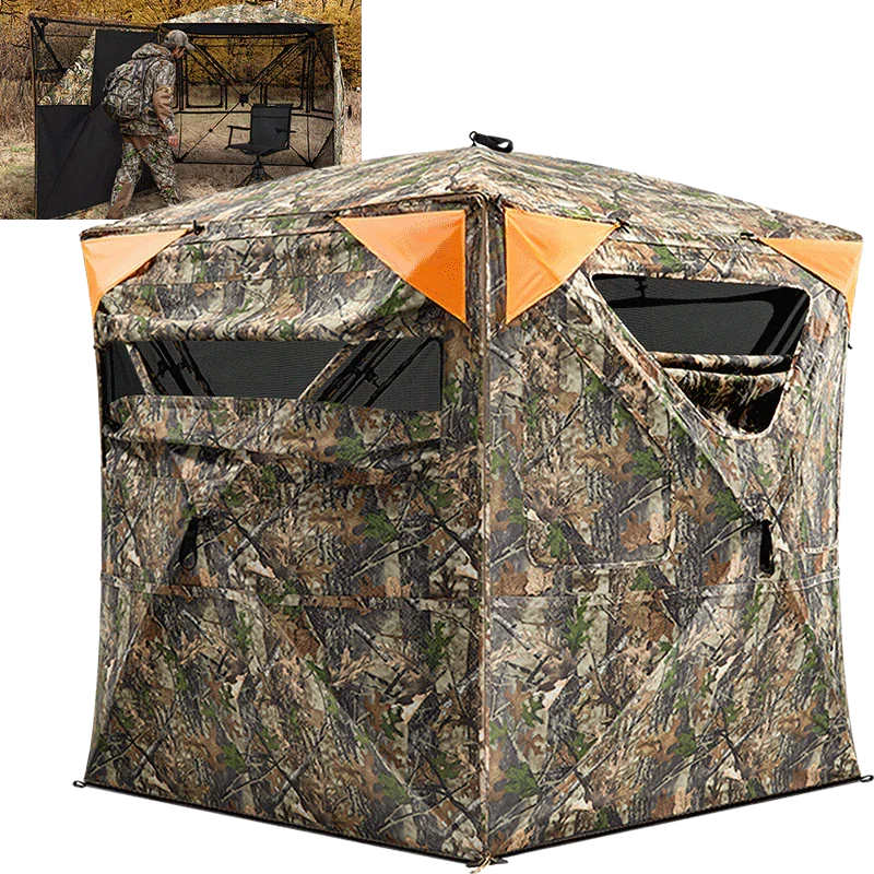 Vis360 See Through Silent 4 Full Panels Deer Hunting Blind
