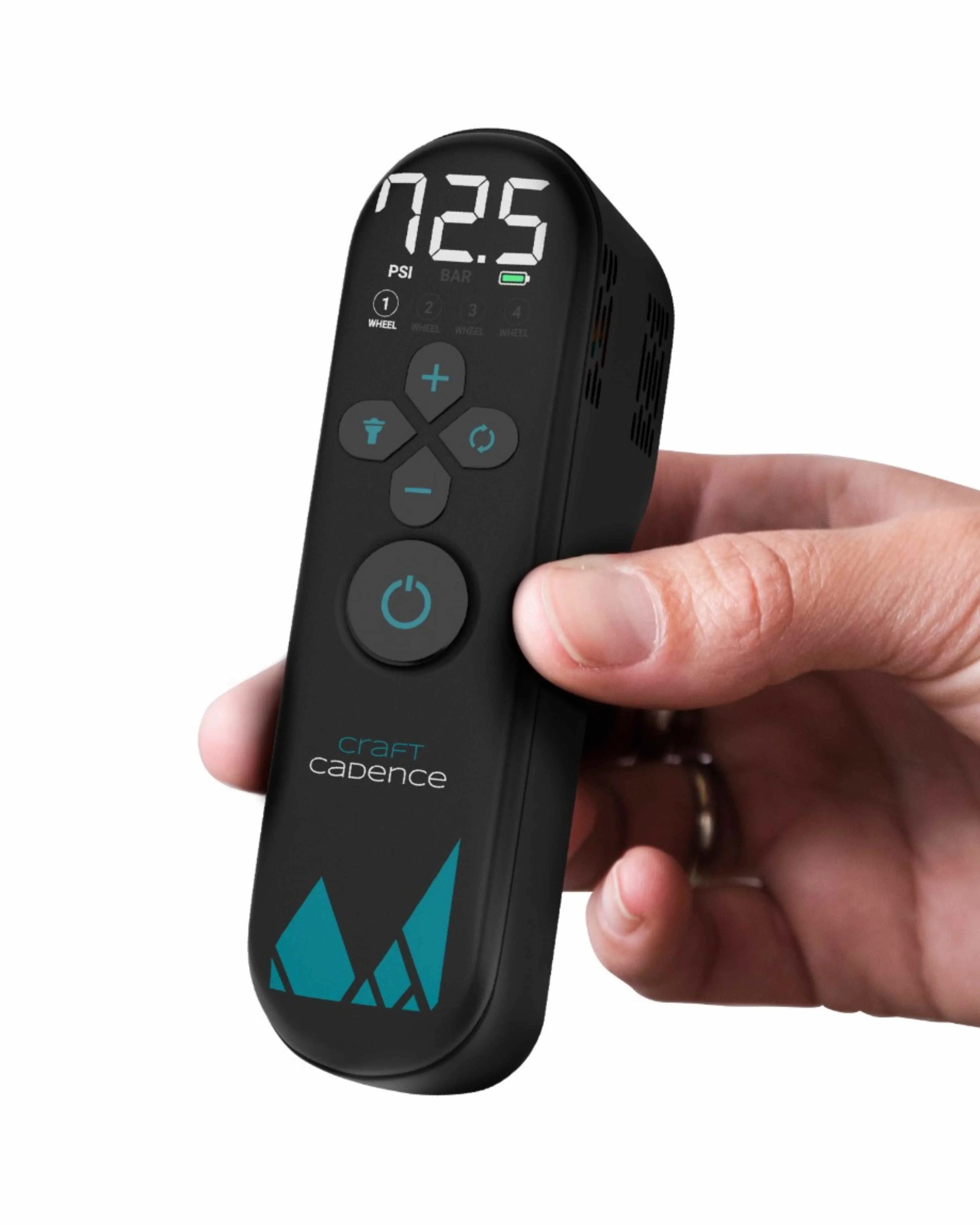 Craft Cadence Electric Minipump Max | Preset PSI For 4 Wheels | Auto Heat Dissipation