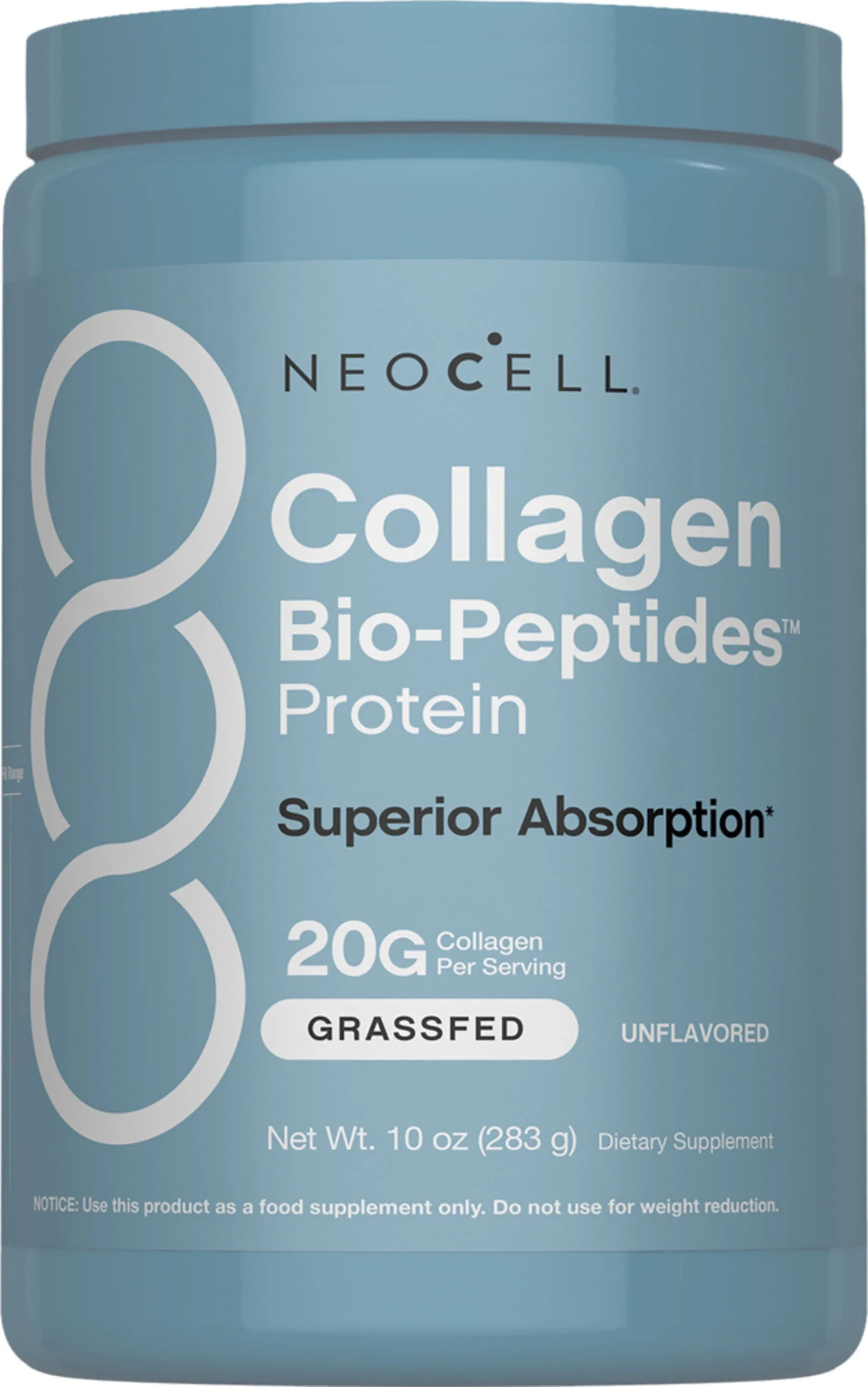 Grassfed Collagen Bio-Peptides, 10 oz (283 g) Powder