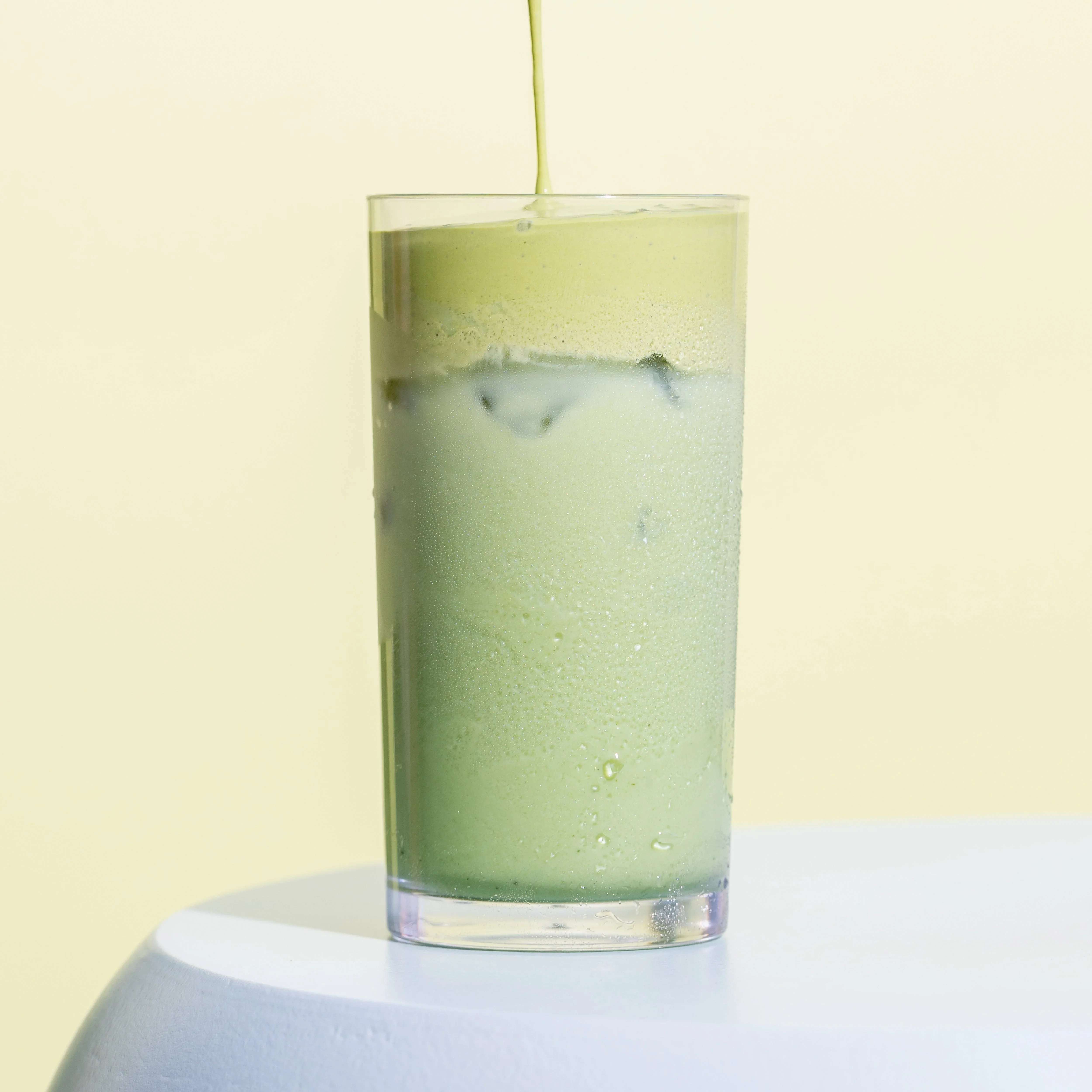 Iced Matcha w Matcha Cloud