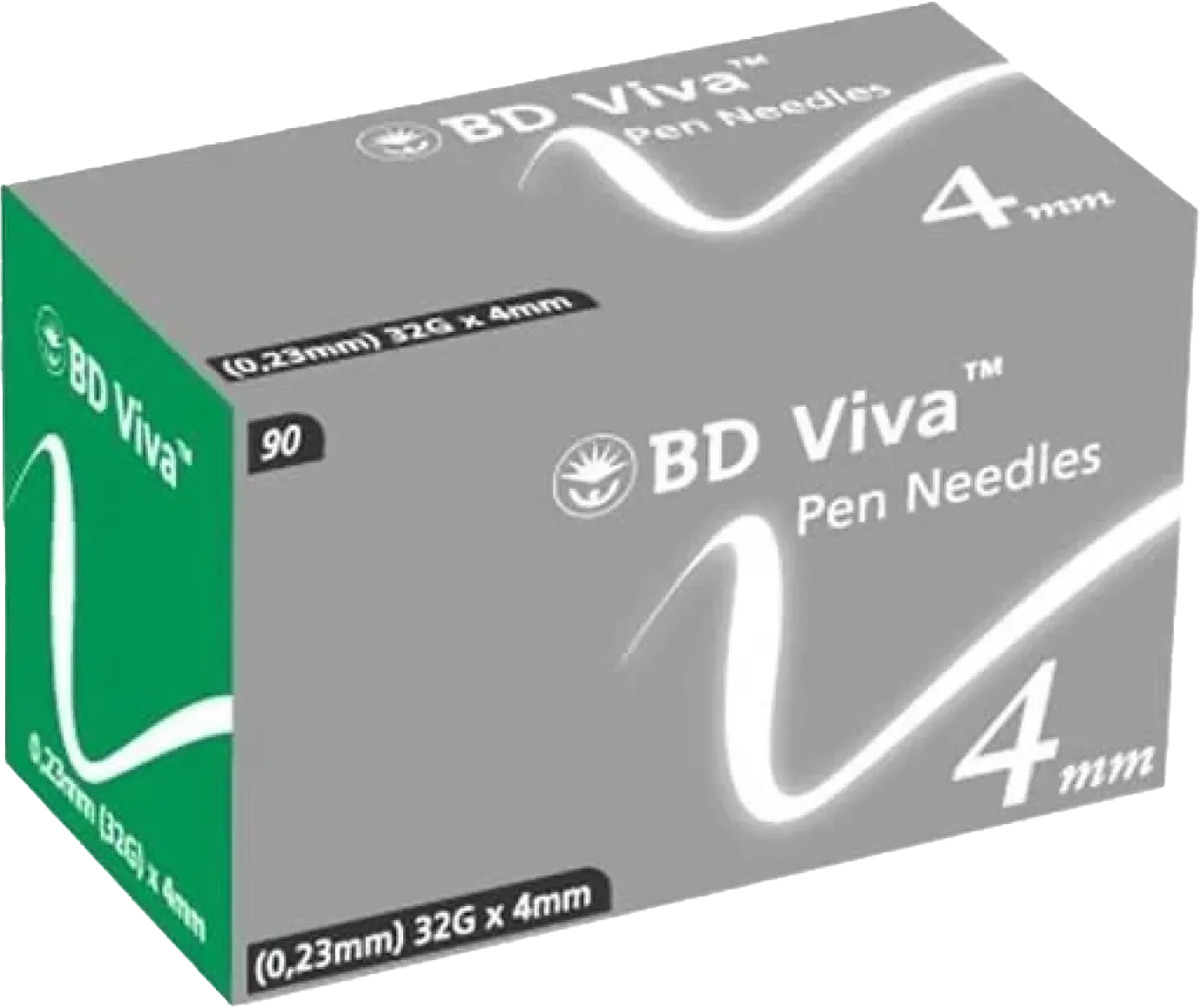 BD Viva 4mm Pen Needles - Pack of 90