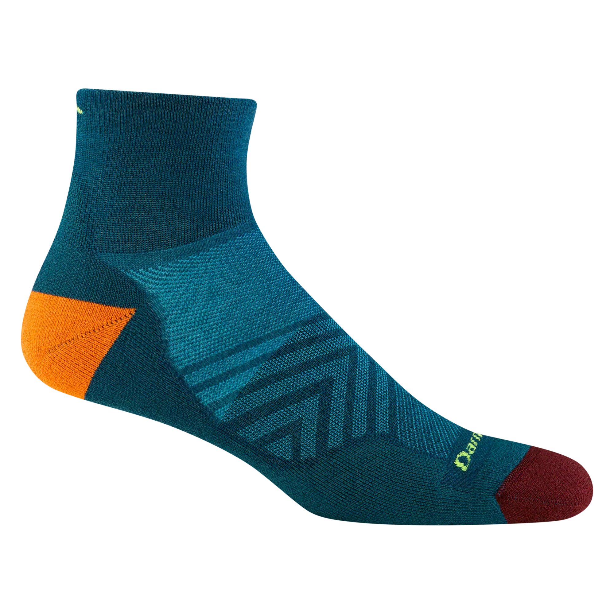 Men's Run Quarter Cushioned Ultra-Lightweight Running Socks