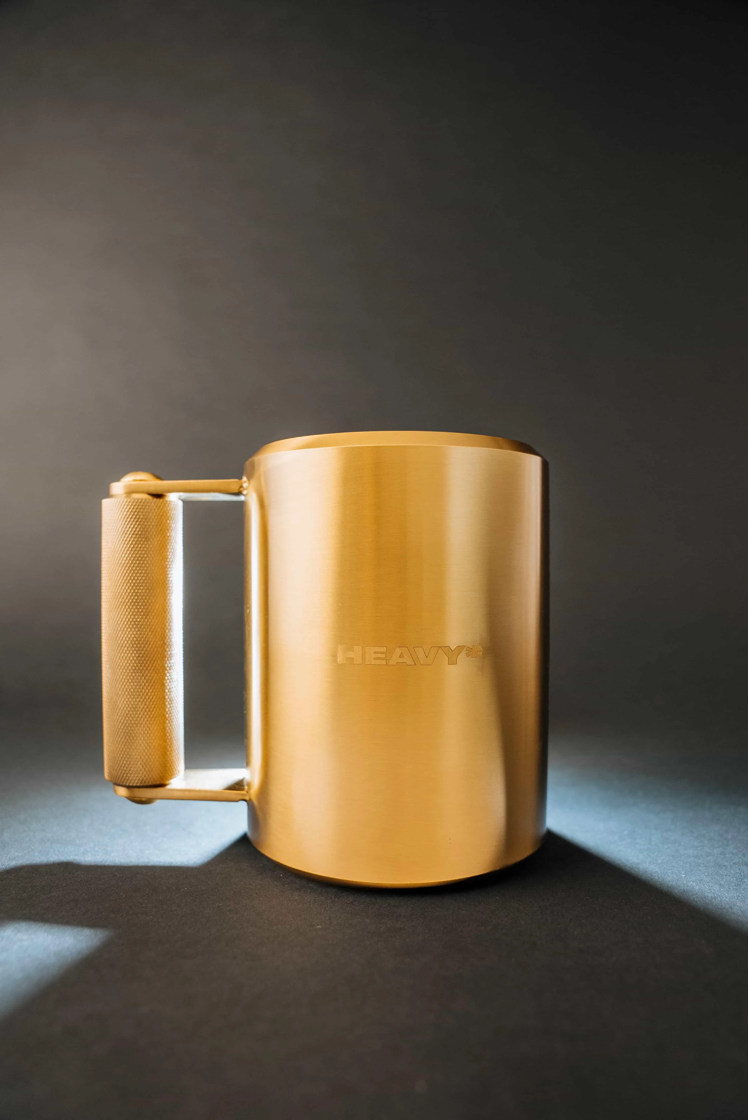 22lb Gold HEAVY* Mug | Stainless Steel Weighted Mug in Gold Color