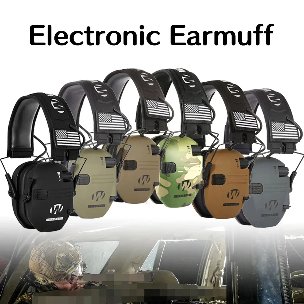 Walker's Earmuff Electronic Anti Noise Hearing Protection