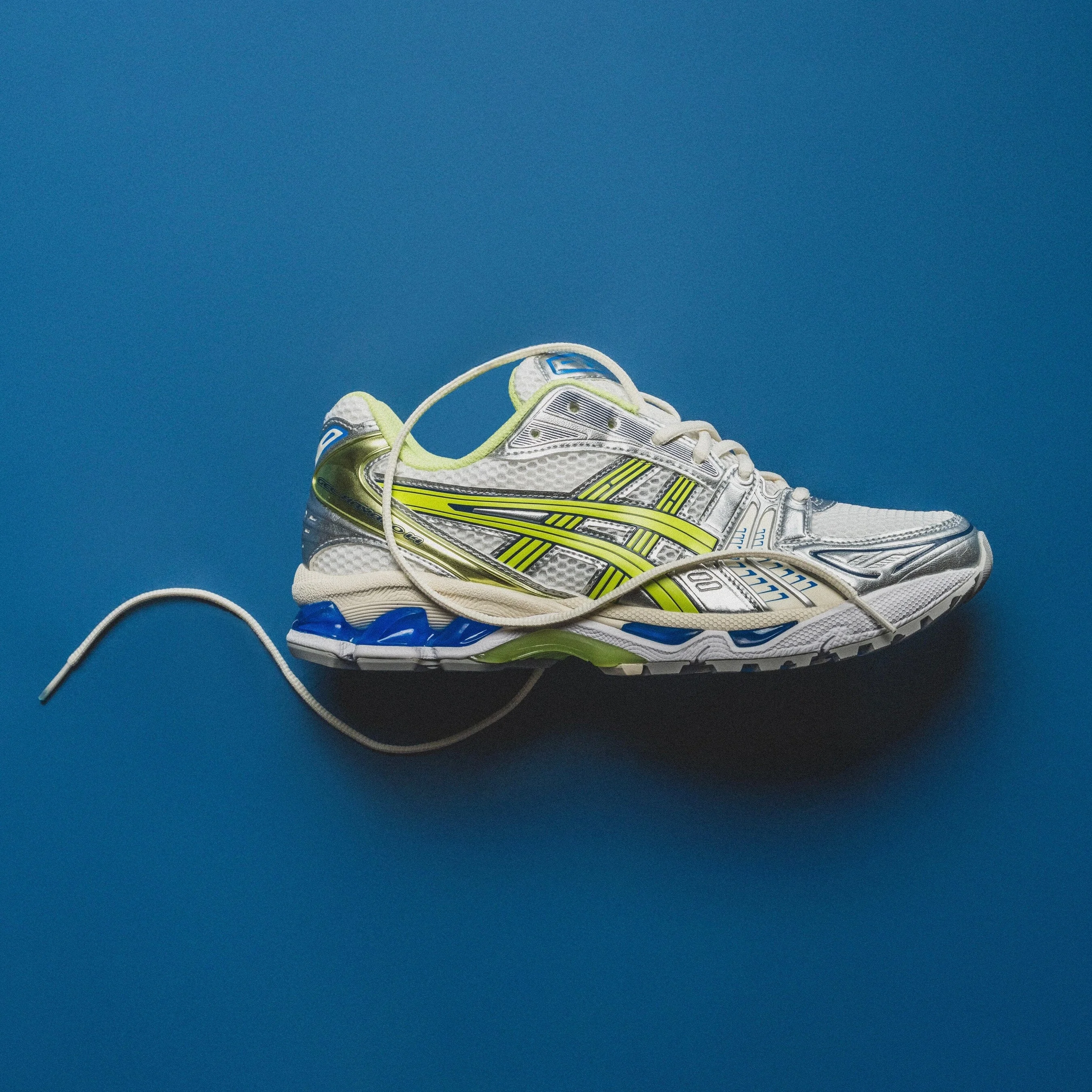 MEN'S ASICS | Gel- Kayano 14 “White/ Lime Green”