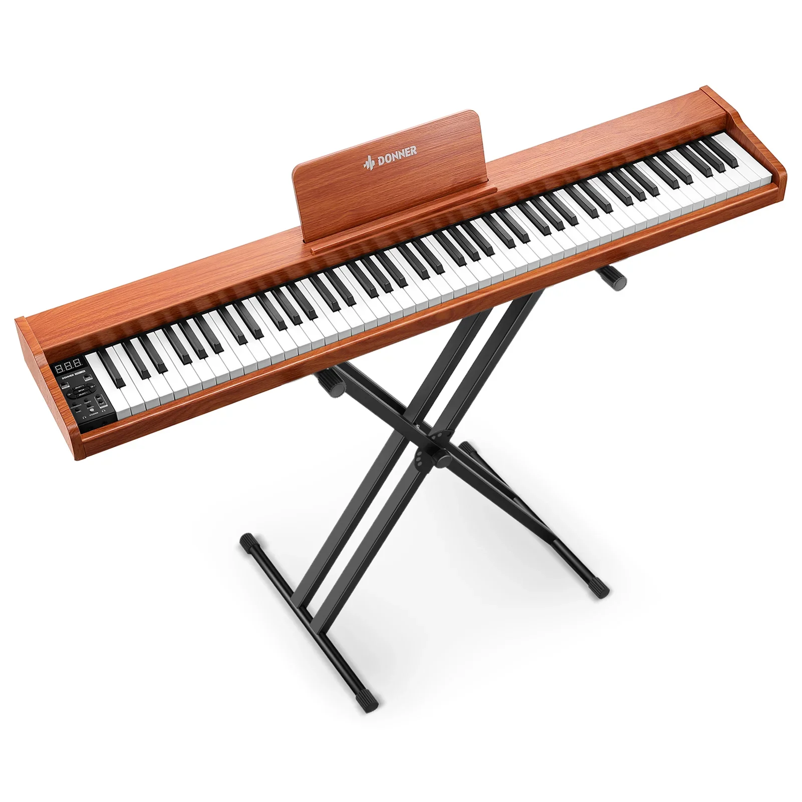Donner DEP-1S Semi-Lesté De Style Bois Piano Numérique