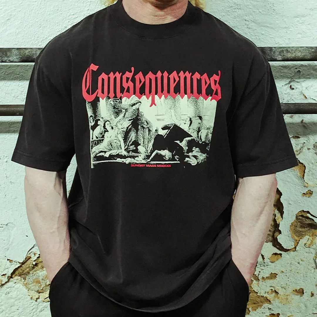 CONSEQUENCES - VINTAGE - PREMIUM T-SHIRT