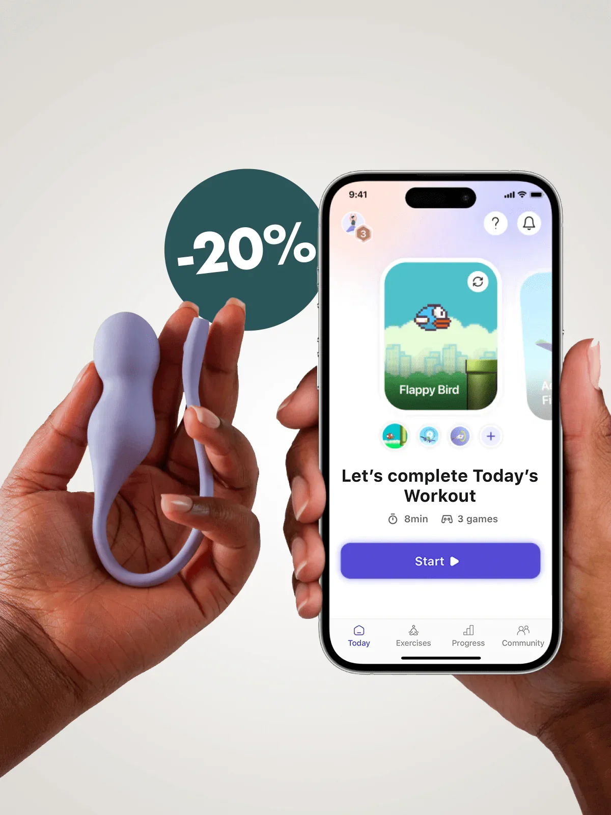 Perifit Care+ | Smart Kegel Exerciser
