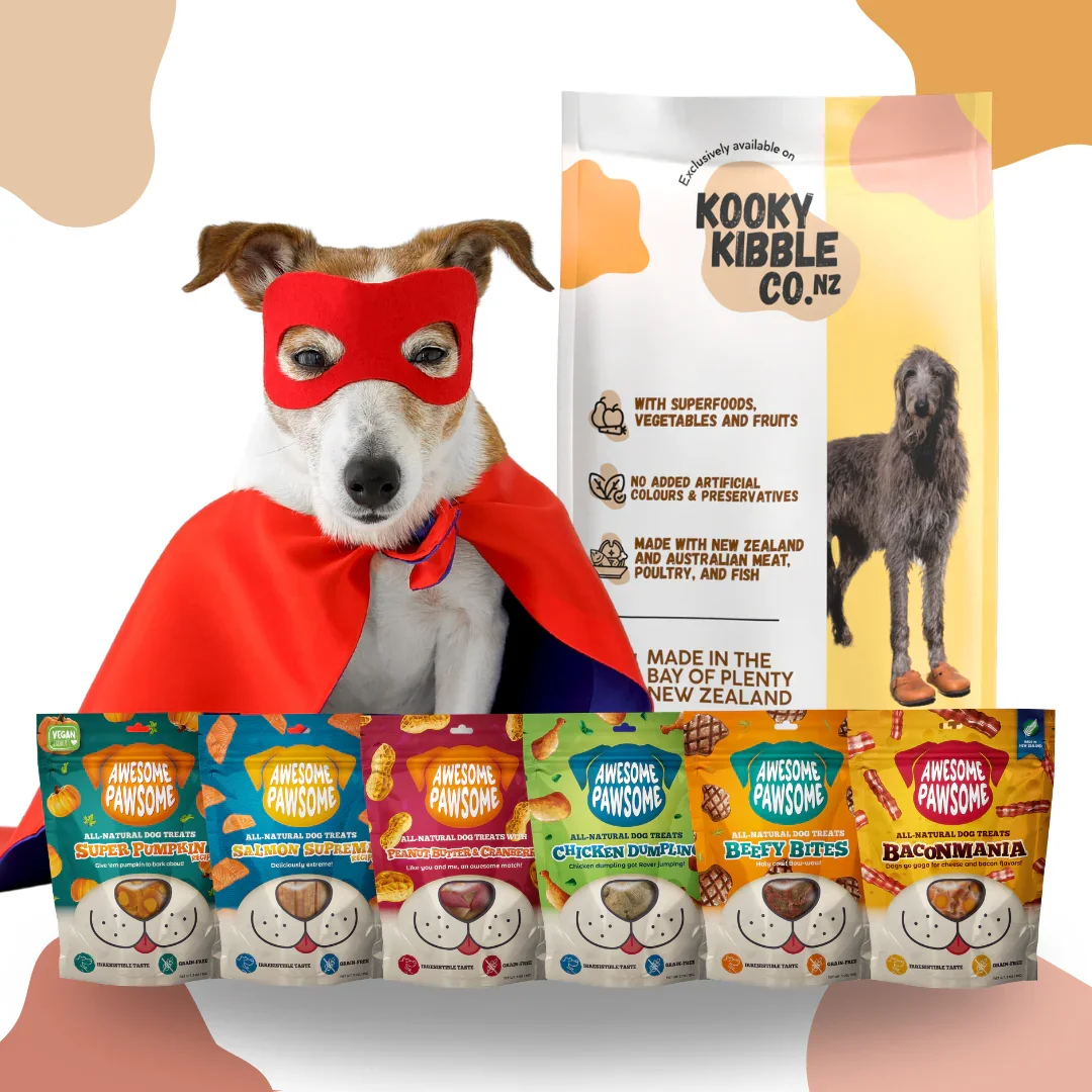 New Zealand Dog Kibbles and Dog Treats Bundle Deals