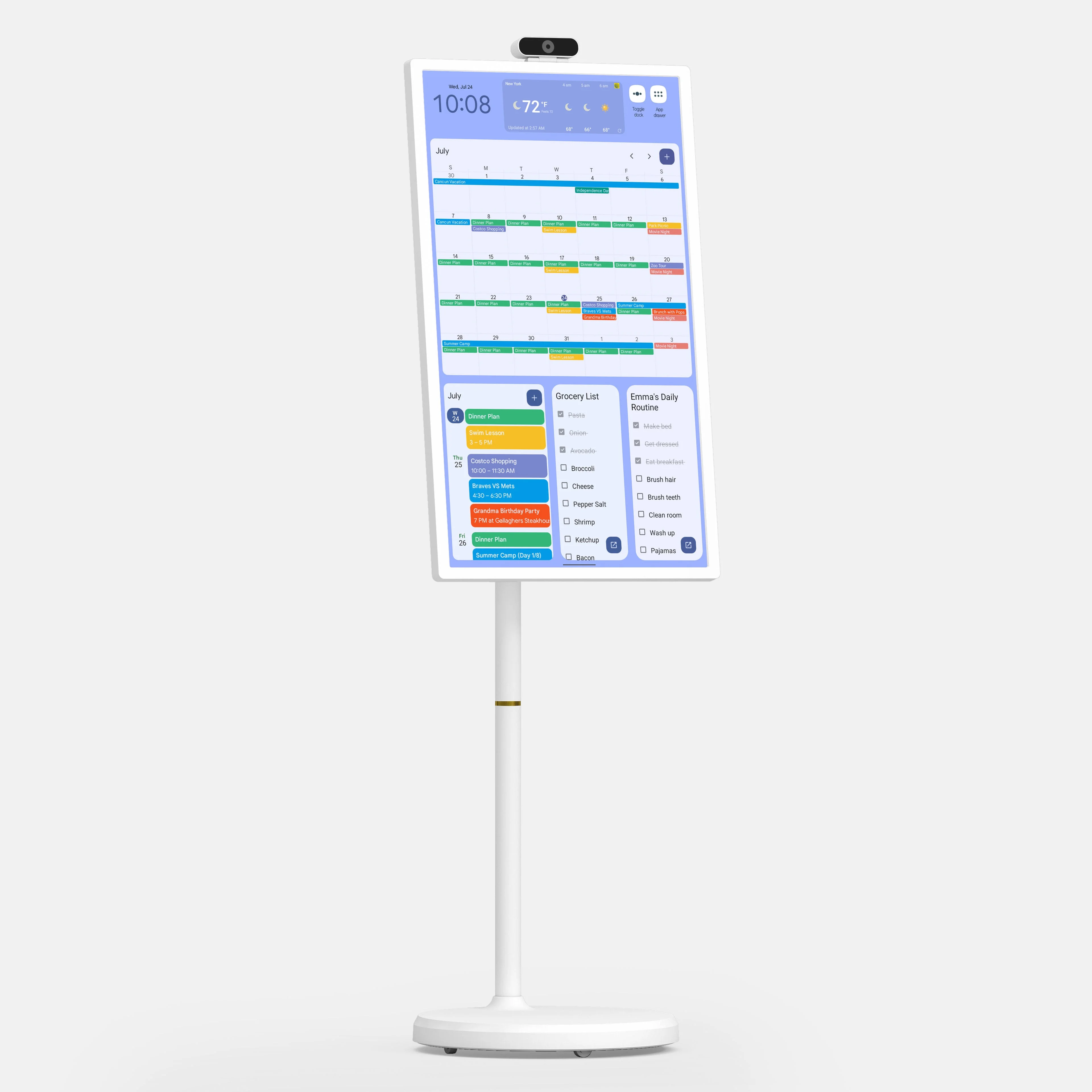 32" Cozyla Calendar+ Go