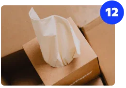 PlantPaper Tissues - 12 Boxes