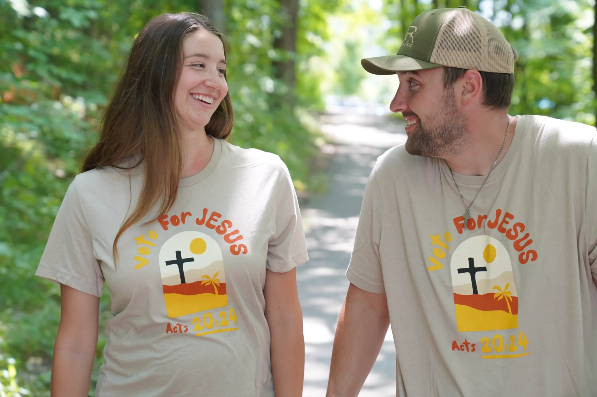 Vote Jesus T-Shirt (Acts 20:24)