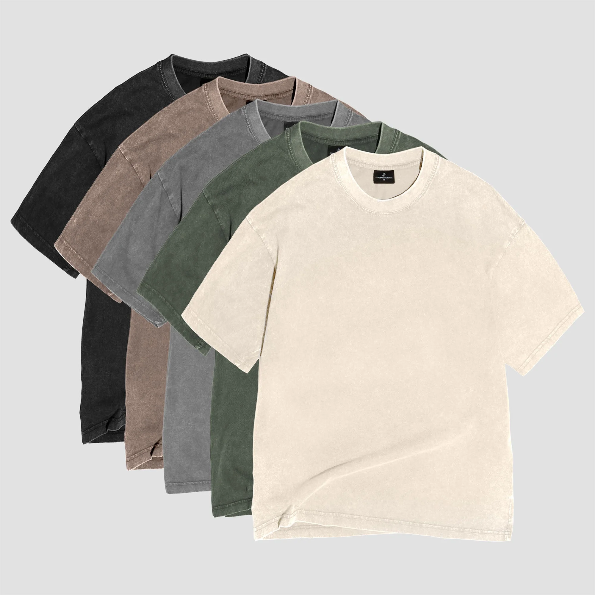 Staple 5-Pack – Loose Fit Washed T-Shirt