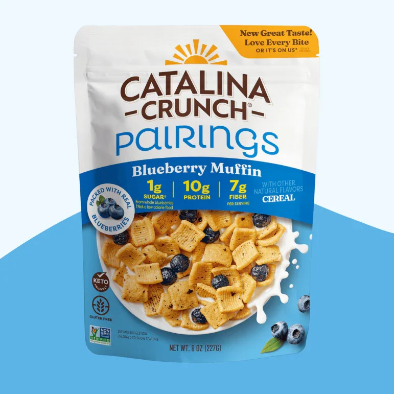 Blueberry Muffin with Blueberries Cereal