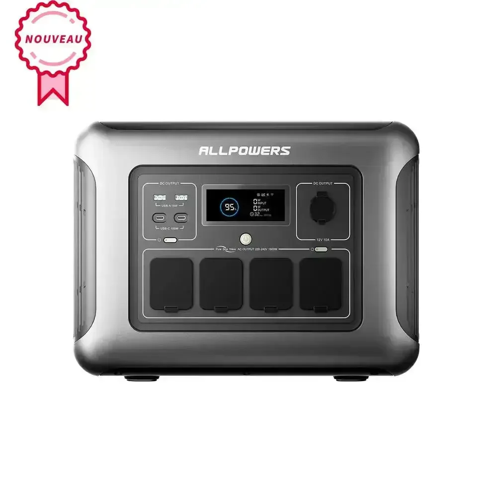 ALLPOWERS R1500 LITE Station électrique portable 1600W 1056Wh