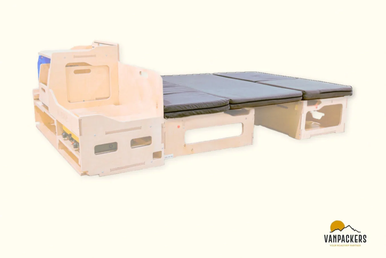 Mattress set for Minivan kit | Vanpackers®