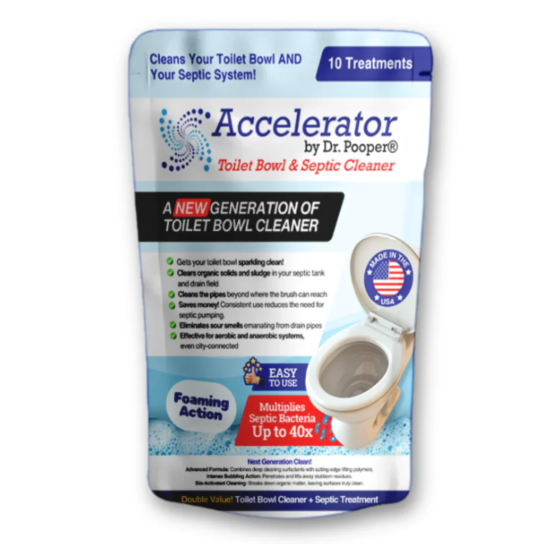 Dr. Pooper Accelerator Toilet Bowl & Septic Cleaner