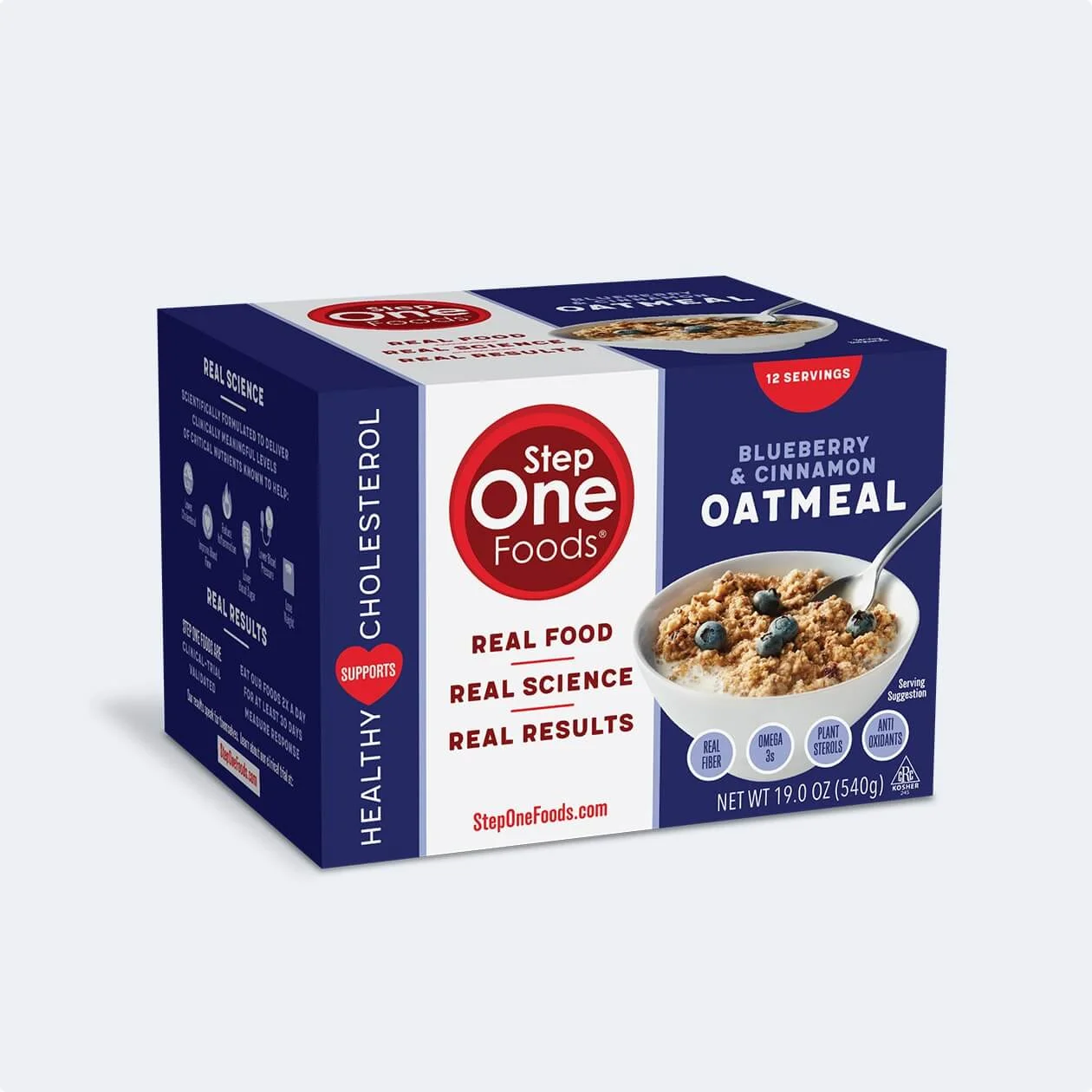 Blueberry & Cinnamon Oatmeal
