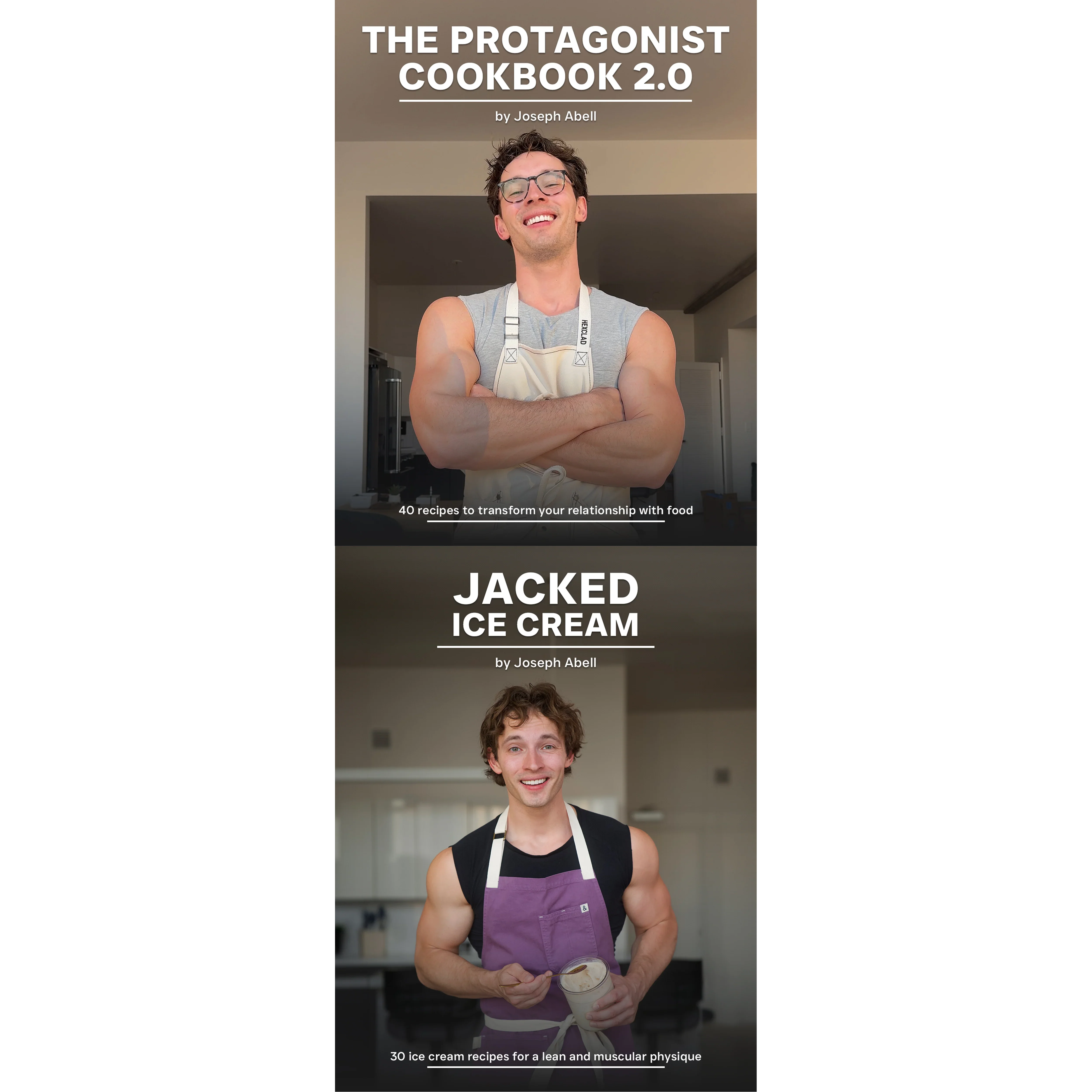 BUNDLE - The Protagonist Cookbook 2.0 & Jacked Ice Cream