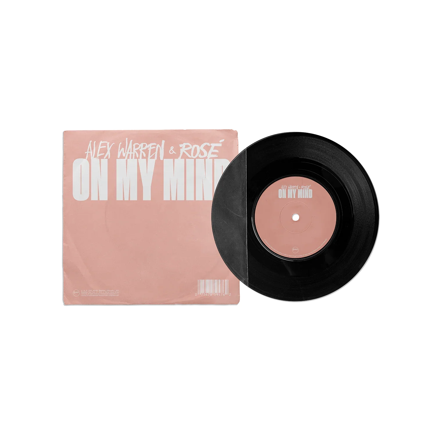 On My Mind 7" (Alex Warren & ROSÉ)