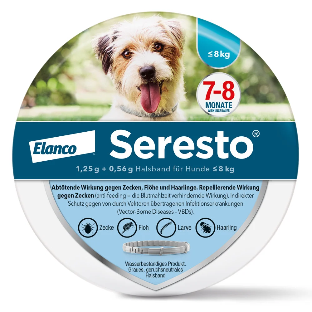 Seresto Halsband für kleine Hunde | bis 8 kg - 1 St.