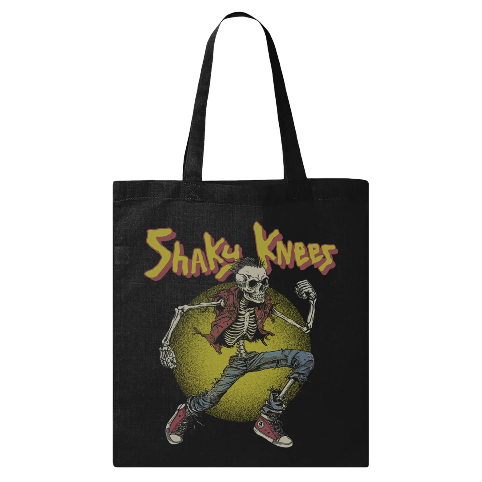 Skeleton Punk Tote Bag