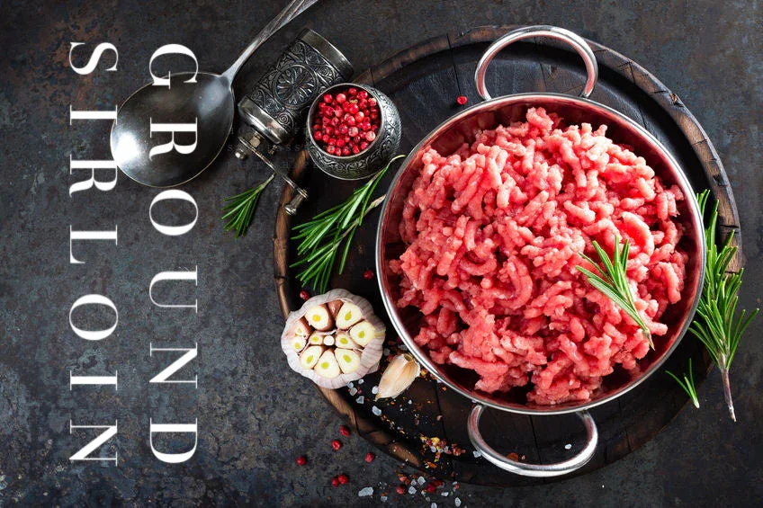 PRICE DROP: Natural Ground Sirloin, Choose Size (10, 20 or 40lb)
