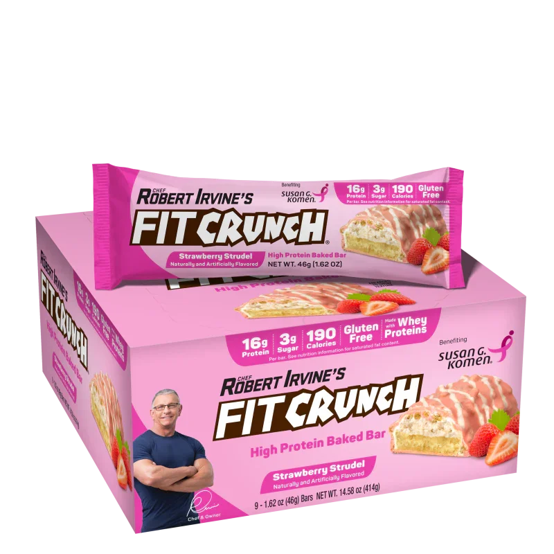 FITCRUNCH Snack Size Strawberry Strudel