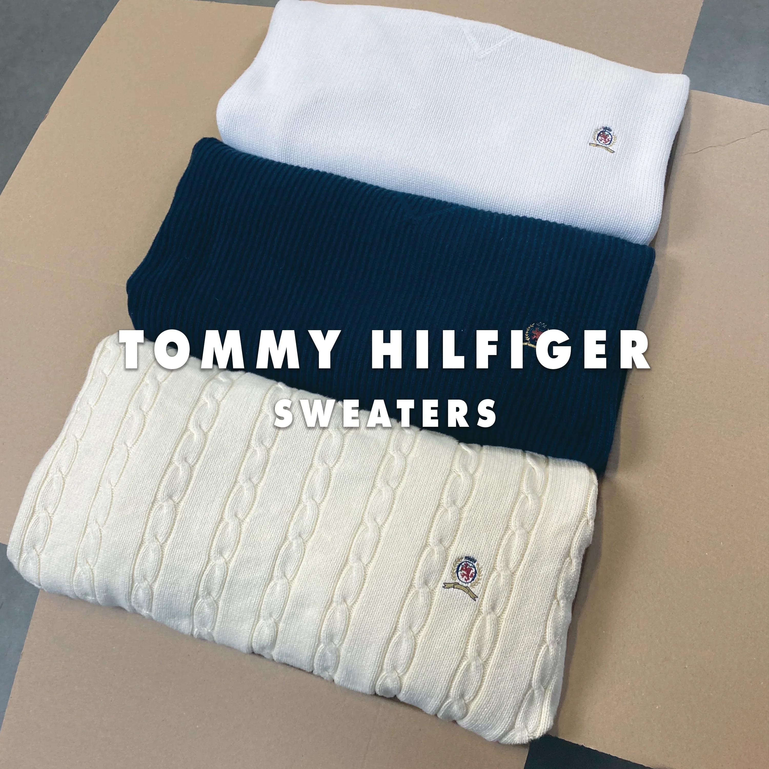 10x TOMMY HILFIGER SWEATERS