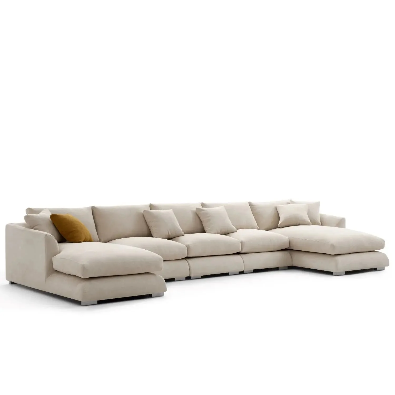 Feathers U-Sectional