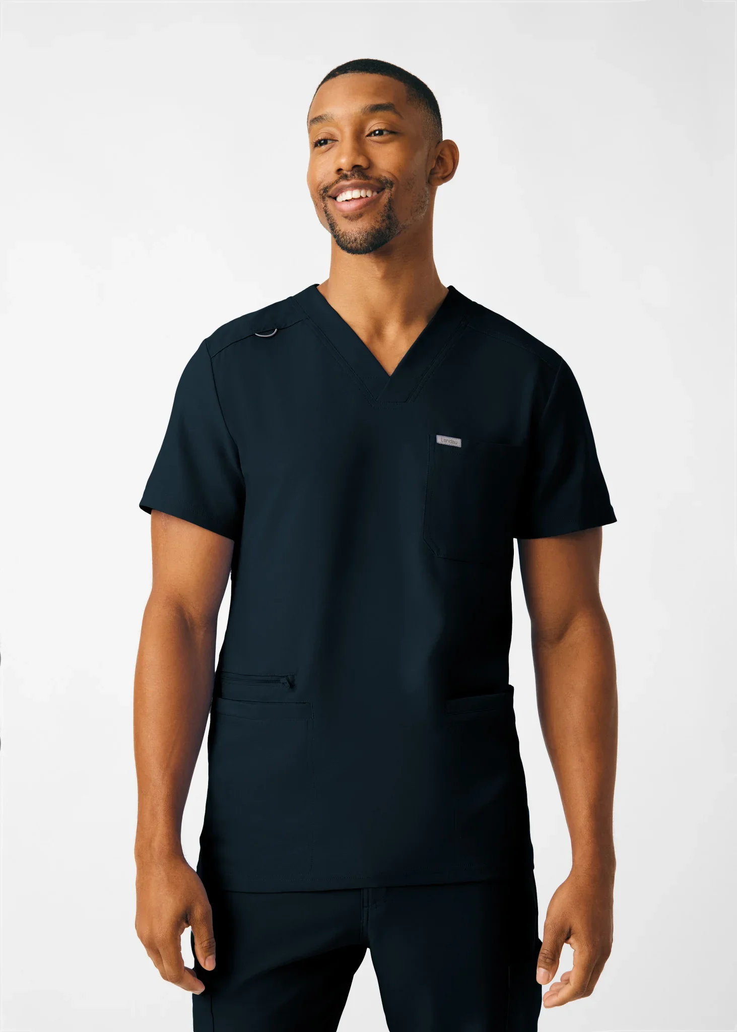 Forward 4-Pocket V-Neck Top