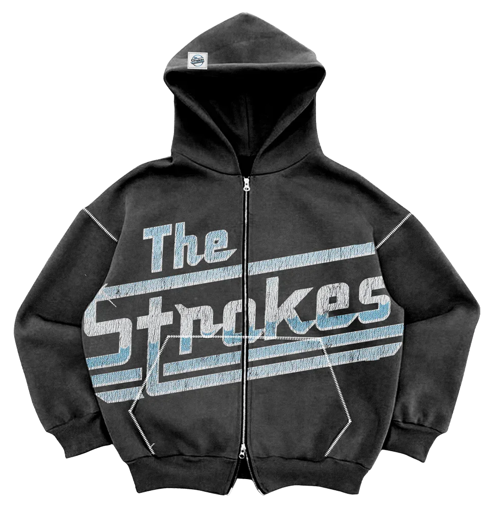 Oversized Custom Double Zip Magna Hoodie