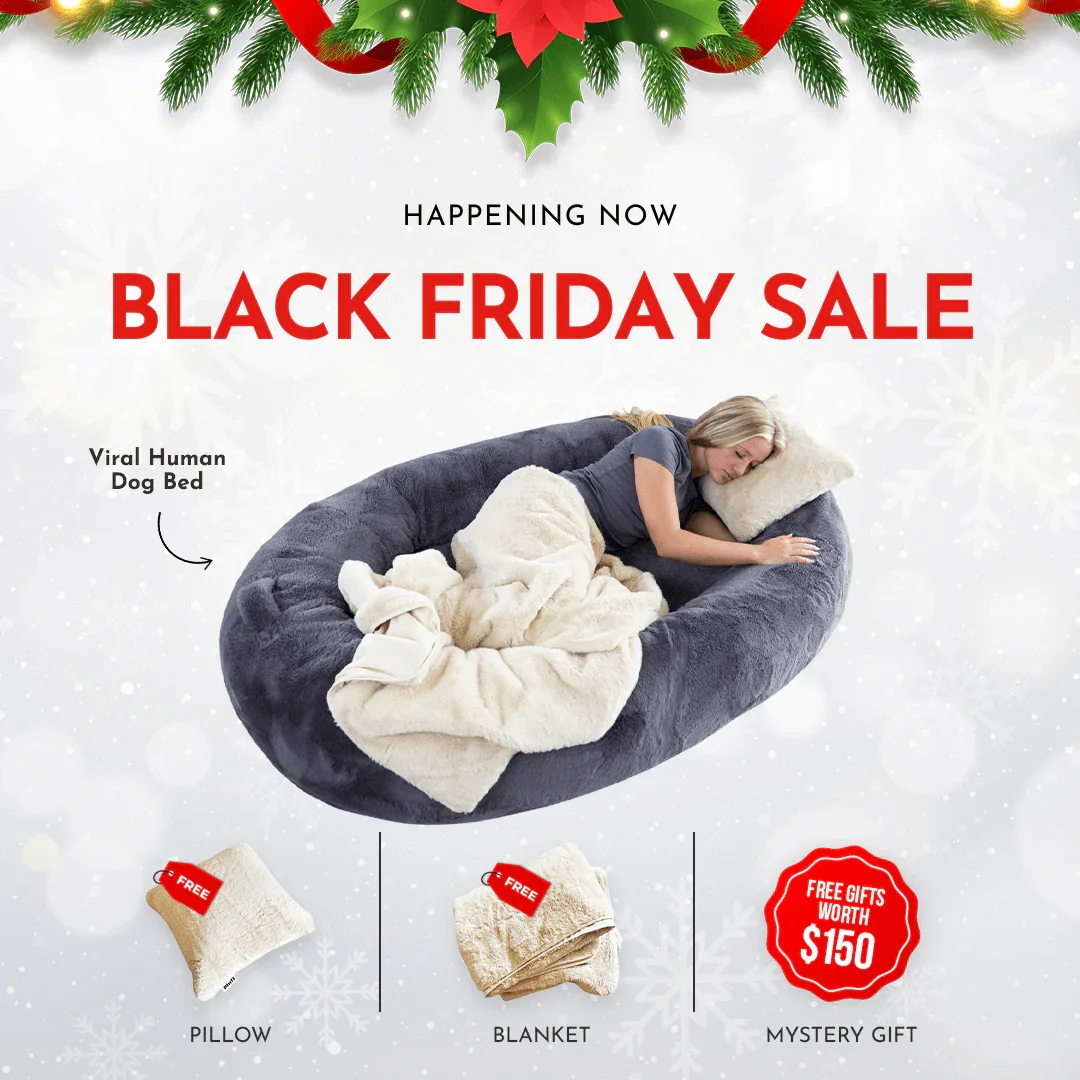Plufl Human Dog Bed (VIP Sale)