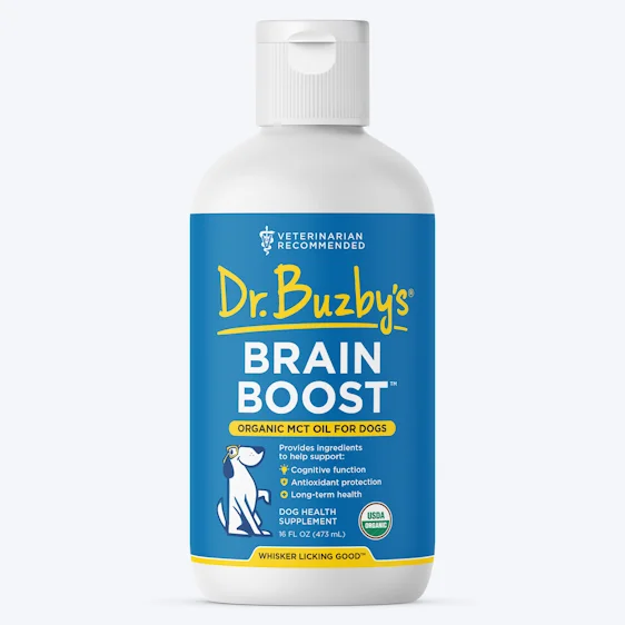 Dr. Buzby’s Brain Boost™ Organic MCT Oil for Dogs