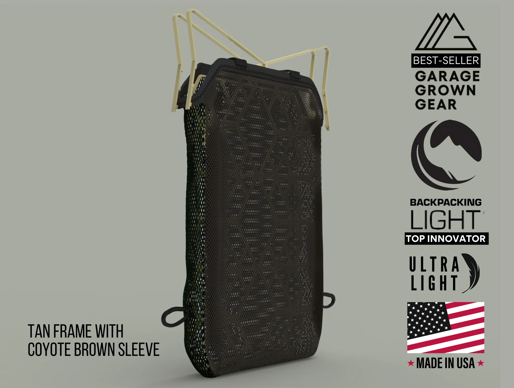 Military Ruck Ultralight Ventilation Frame & Sleeve