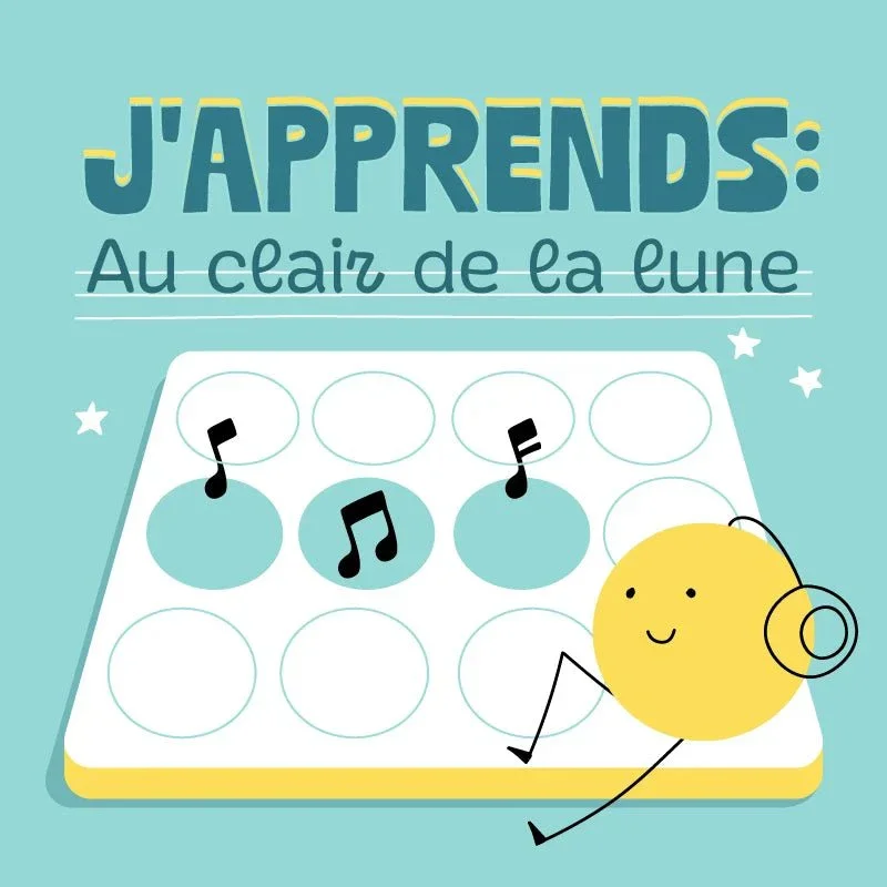 J'apprends la musique : Au clair de la lune - Offert