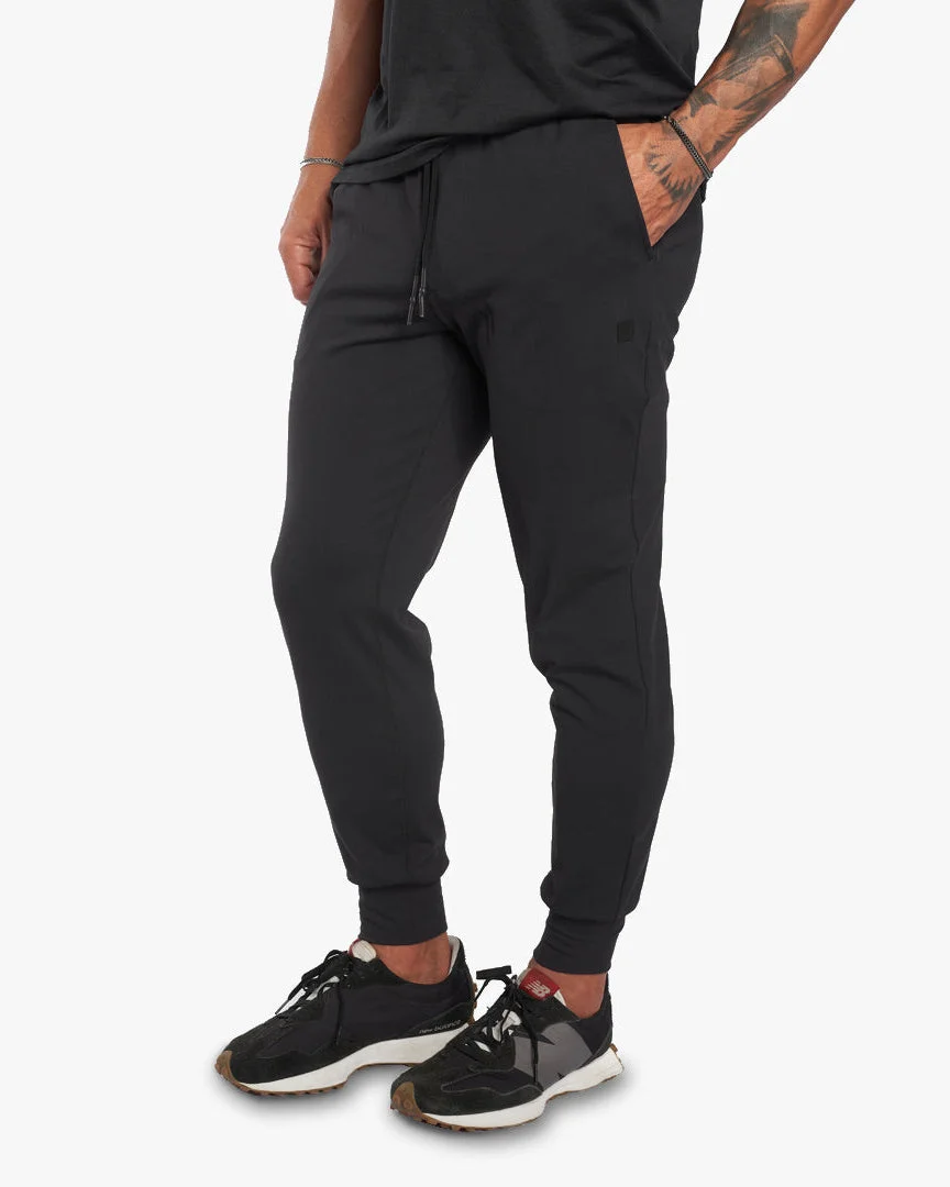 Interval Training & Leisure Joggers - Black