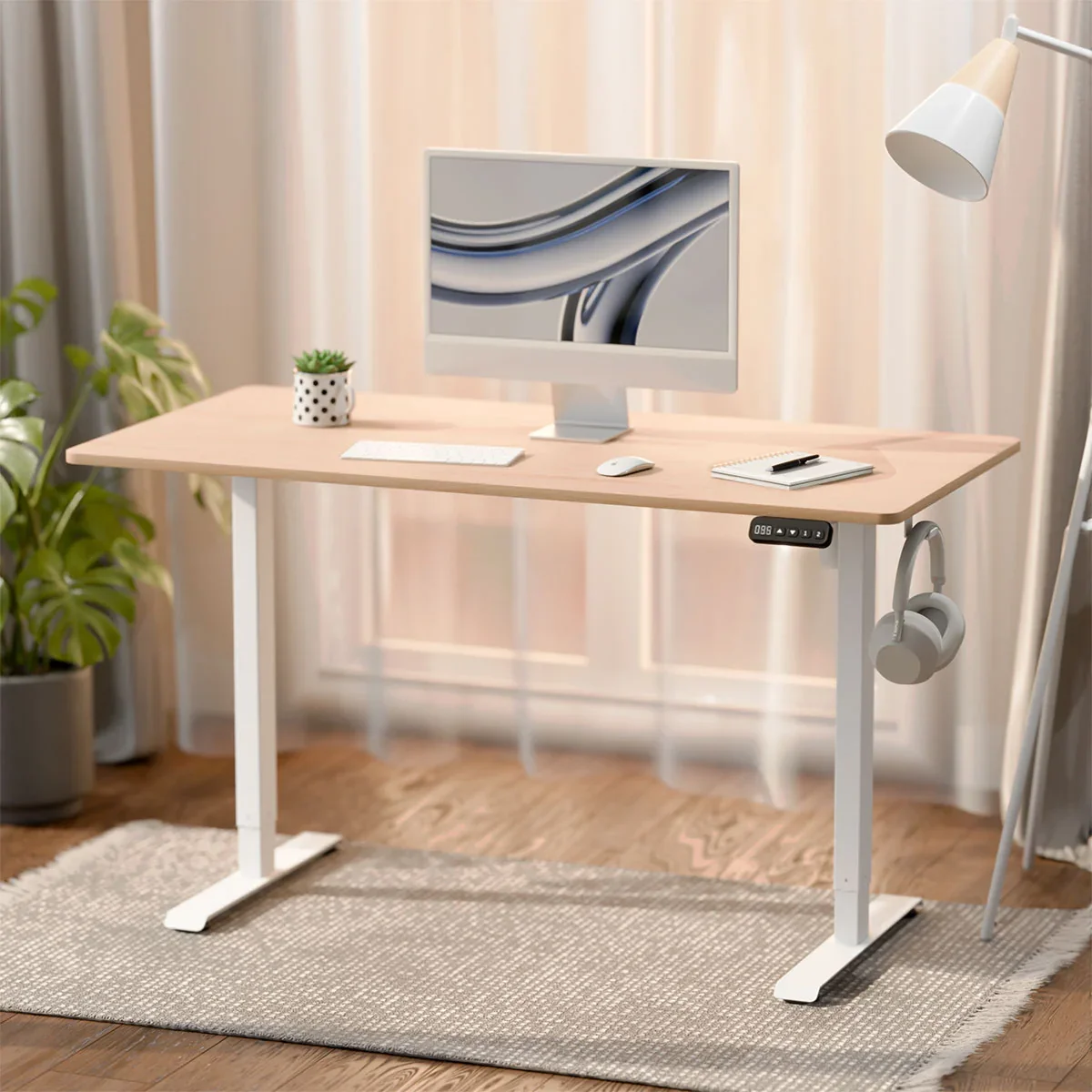 Sit/Stand Height Adjustable Desk
