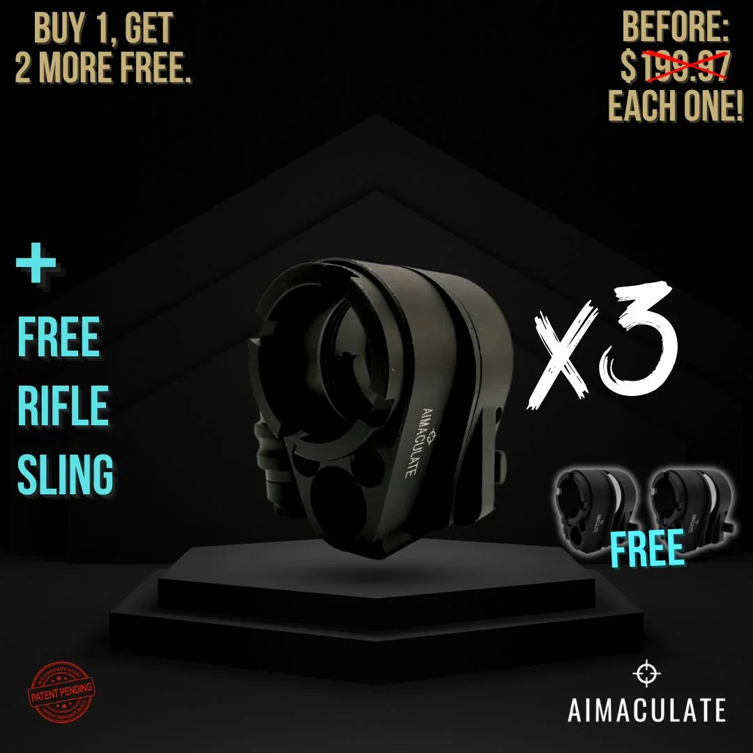 Aimaculate™ Folding Stock Adapter (X3) - Buy 1 Get 2 More Free