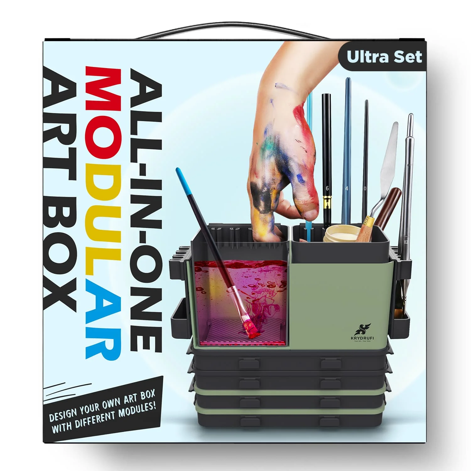 Ultra Set — All-in-One Modular Portable Miniature Painting Station
