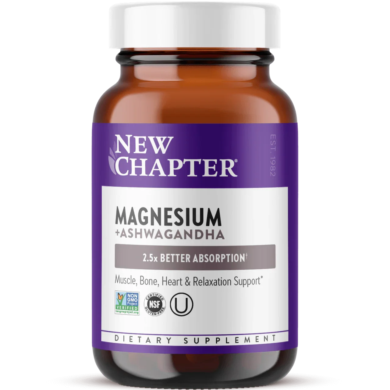 Magnesium + Ashwagandha Tablets