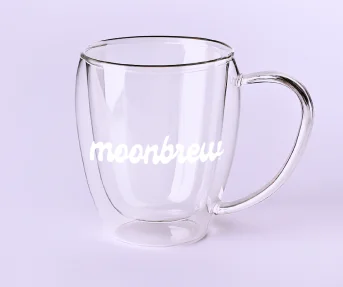 Double Walled Glass Mug