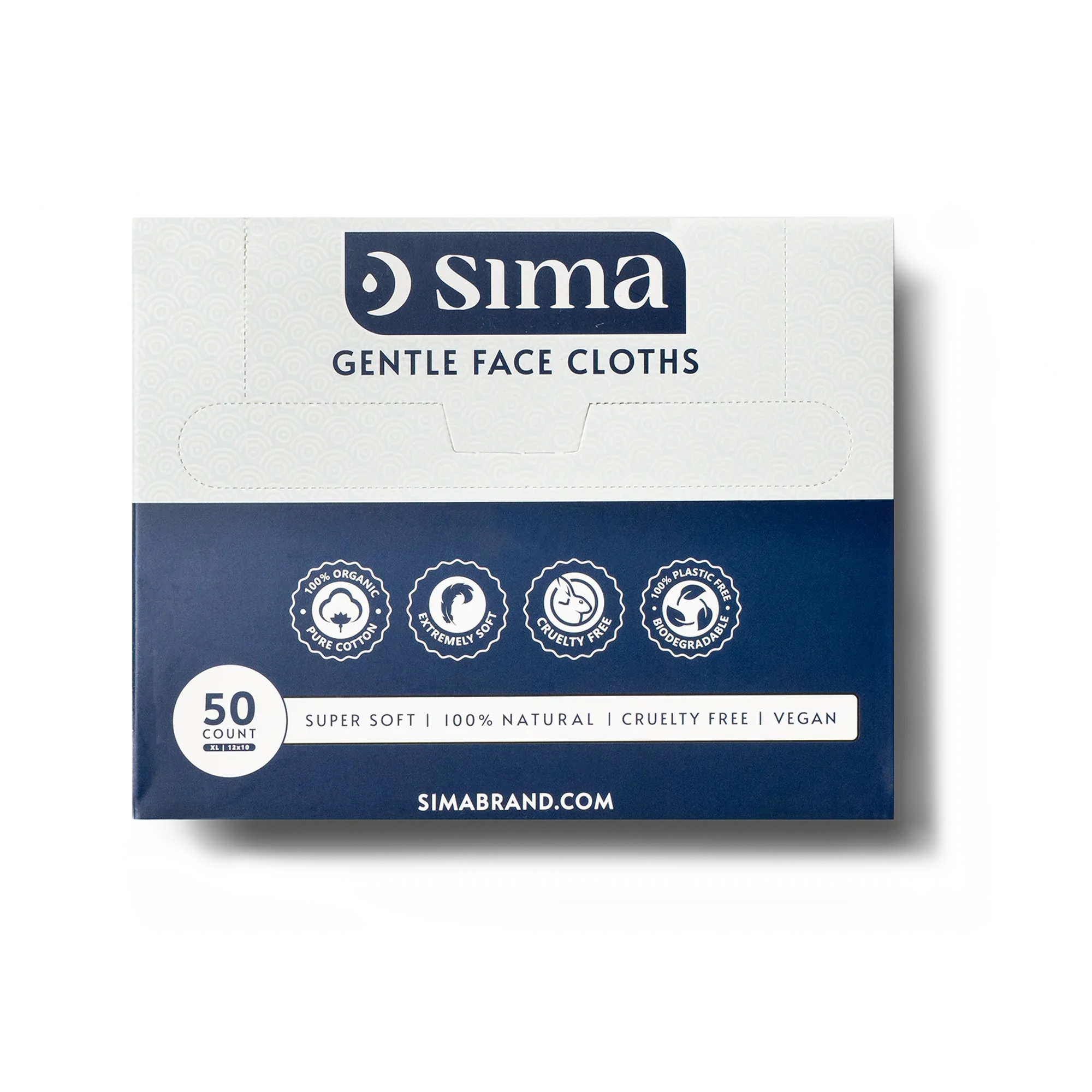 Disposable face towels (50 count)