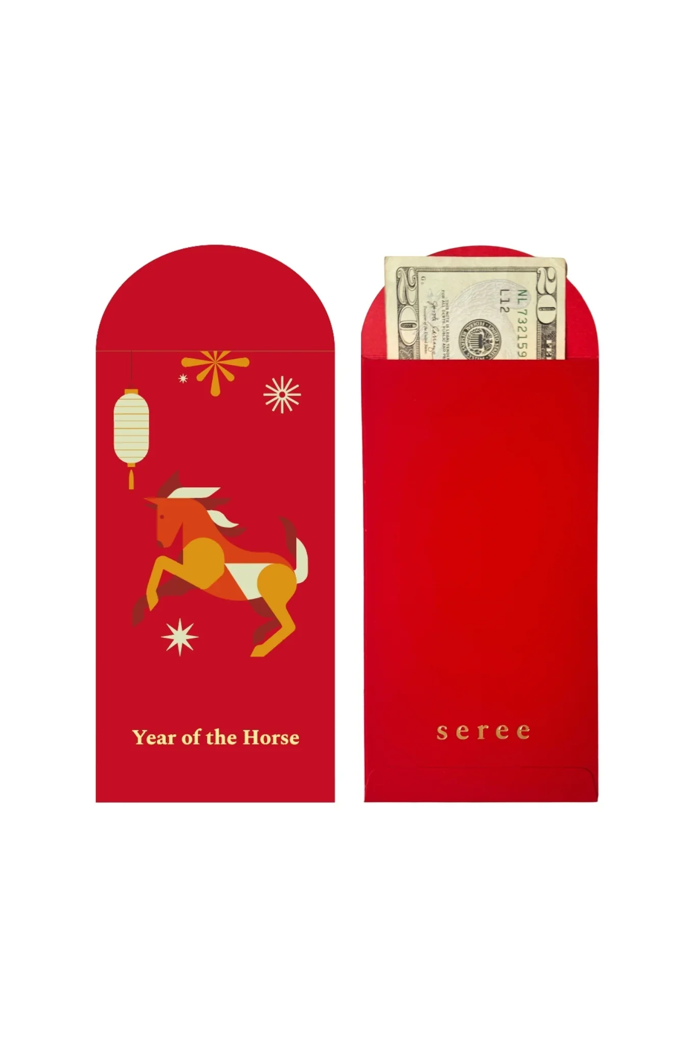 Year of the Horse — Lucky Cash Red Envelope (Gift With Purchase Only)